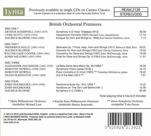VA - British Orchestral Premieres - 2018 FLAC
