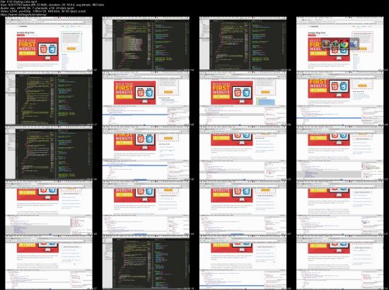 Udemy - Learn To Build Beautiful HTML5 And CSS3 Websites In 1 Month