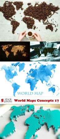 Photos   World Maps Concepts 17
