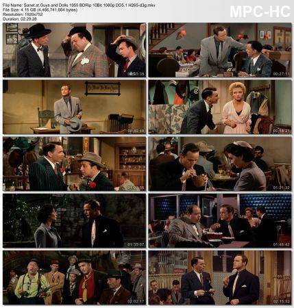 Guys and Dolls 1955 BDRip 10Bit 1080p DD5.1 H265-d3g