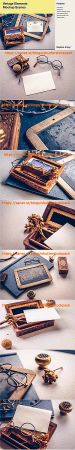 Vintage Elements - Mockup &amp; Styled