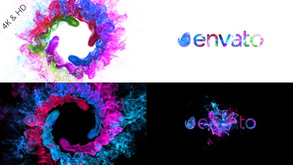 Videohive Colors of Particles Swirls Ident 21069561