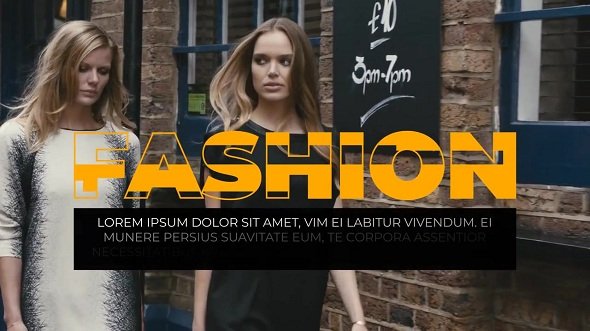 Fashion Promo 89805 - After Effects Templates