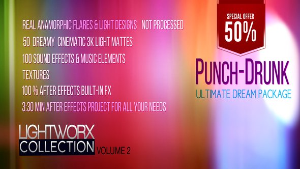 Videohive Punch-drunk: Dreampack! LightWorX Collection V2 1984857