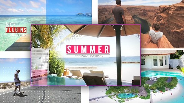 Summer Stylish Opener 104 - After Effects Templates