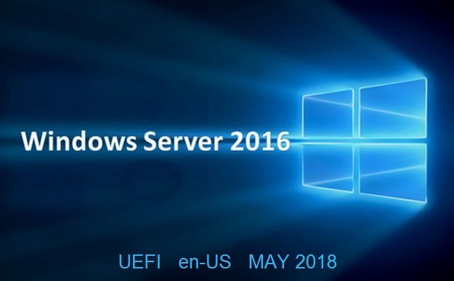 Windows Server 2016 Build 14393.2273 UEFI en-US May 2018
