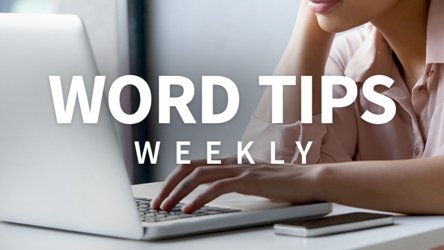 Lynda - Word Tips Weekly (Update 06.2018)