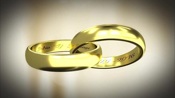 Gold Rings 87329 - After Effects Templates