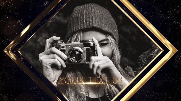 Golden Luxury Slideshow 90271 - After Effects Templates