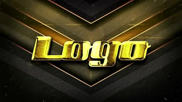Gold Logo Intro 68 - After Effects Templates