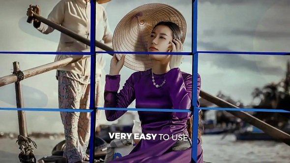 Cubic Slices Slideshow 90000 - After Effects Templates