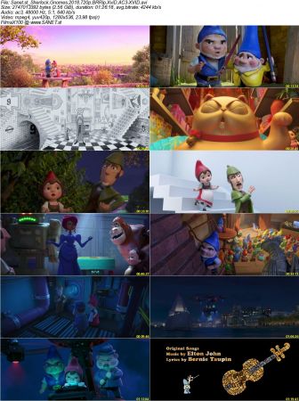 Sherlock Gnomes 2018 720p BRRip XviD AC3-XVID