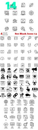 Vectors - Seo Black Icons 14