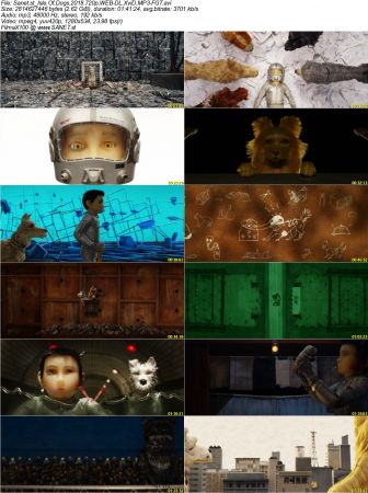 Isle Of Dogs 2018 720p WEB-DL XviD MP3-FGT
