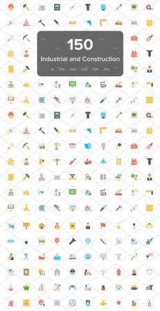 150 Industrial and Construction Icon 2517846