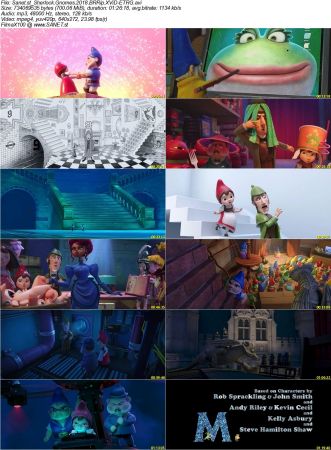 Sherlock Gnomes 2018 BRRip XViD-ETRG