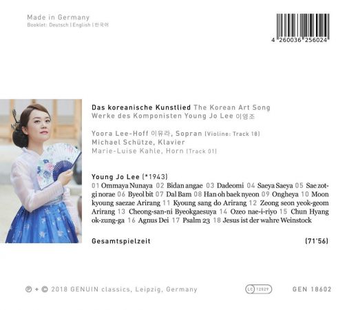 Yoora Lee-Hoff - The Korean Art Song - 2018 FLAC