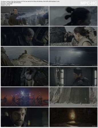 Star Wars Episode VIII The Last Jedi 2018 2160p UHD BluRay 10bit HDR x265-HazMatt