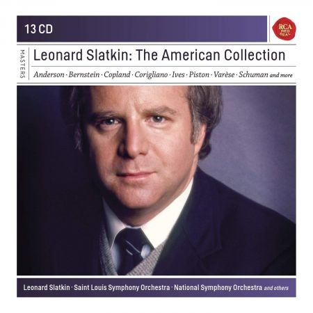 Leonard Slatkin - The American Collection (13CD, Sony, 2018)
