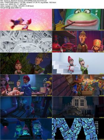 Sherlock Gnomes 2018 BRRip XviD AC3-EVO