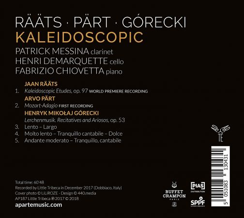 Demarquette, Chiovetta &amp; Messina - Kaleidoscopic 2018 FLAC 24-96