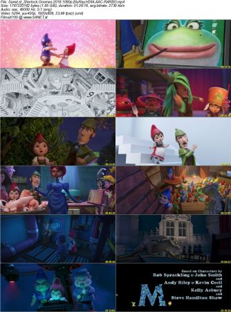 Sherlock Gnomes 2018 1080p BluRay H264 AAC-RARBG