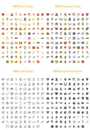 432 Holidays Icons
