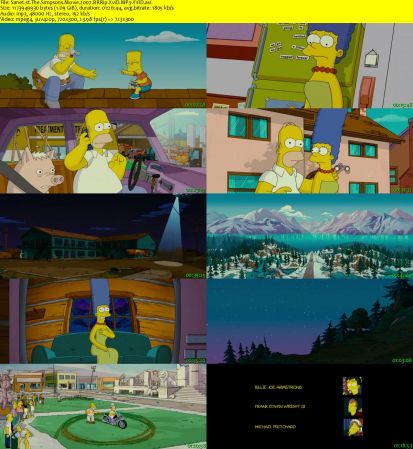 The Simpsons Movie 2007 BRRip XviD MP3-XVID
