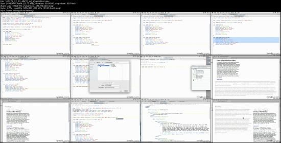Lynda - Create a Sliding Tabbed Panel with jQuery