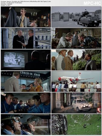 The Italian Job 1969 40th Anniv 1080p BluRay x265 HEVC 10bit AAC 5.1 Tigole