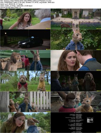 Peter Rabbit 2018 720p BRRip x264 ac3-Phantom