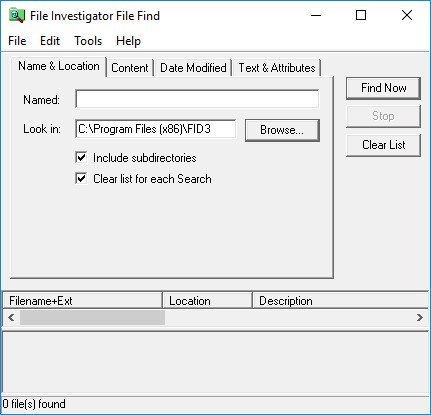File Investigator Tools 3.26
