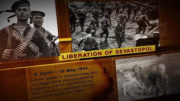 The History Slideshow WAR 2 - After Effects Templates