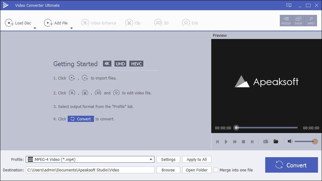 Apeaksoft Studio Video Editor 1.0.38 free downloads