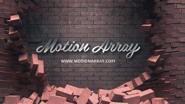 Falling Bricks Logo 69220 - After Effects Templates