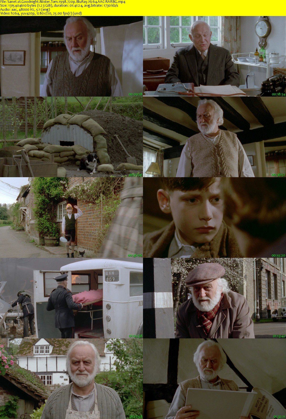 Watch Goodnight Mister Tom Online Free