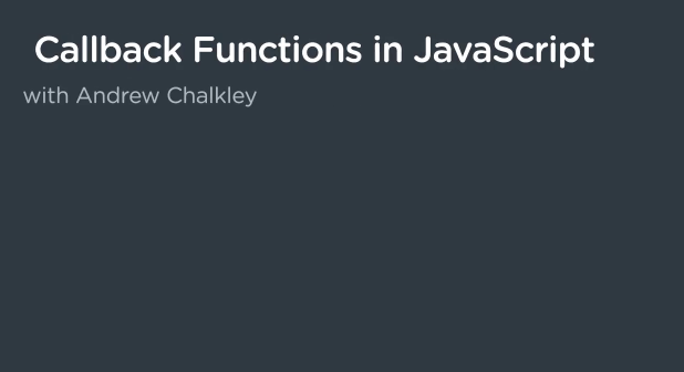 Callback Functions in JavaScript