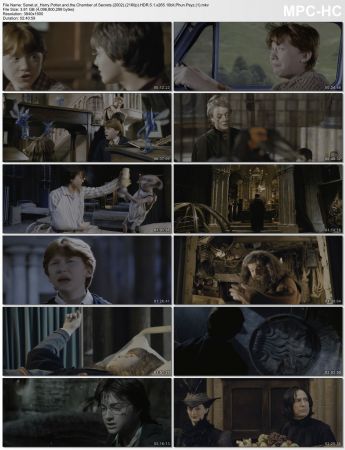 Harry Potter and the Chamber of Secrets 2002 2160p HDR 5.1 x265 10bit PhunPsyz