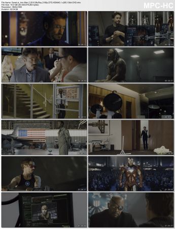 Iron Man 2 2010 BluRay 2160p DTS HDMA 5.1 x265 10bit-CHD