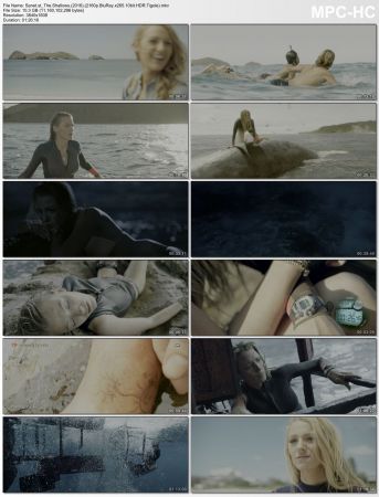 The Shallows 2016 2160p BluRay x265 HEVC 10bit HDR AAC 7.1 Tigole QxR