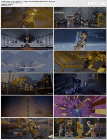 The Lego Movie 2014 Bluray 2160p x265 10bit HDR 4Audio mUHD-FRDS