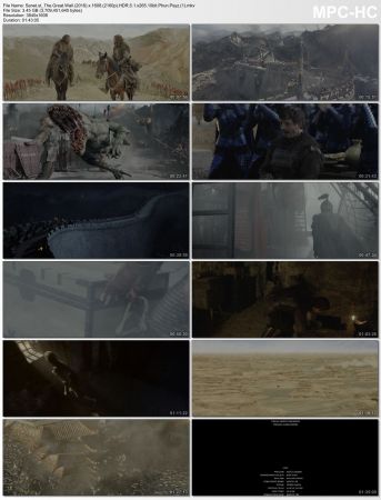 The Great Wall 2016 2160p HDR 5.1 x265 10bit PhunPsyz