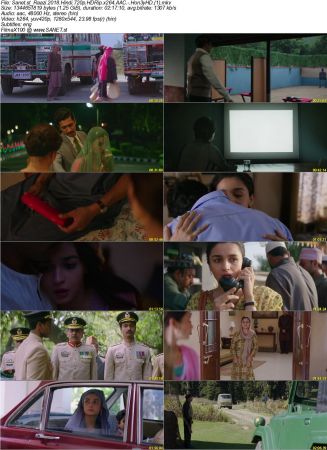 Raazi 2018 Hindi 720p HDRip x264 AAC Hon3yHD