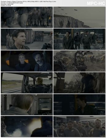 Edge of Tomorrow 2014 2160p HDR 5.1 x265 10bit PhunPsyz