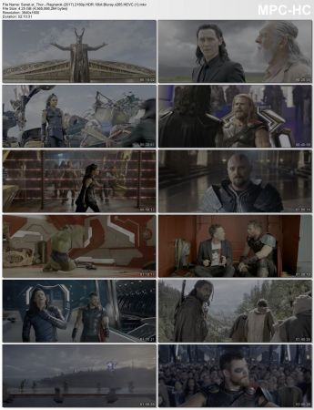Thor Ragnarok 2017 2160p HDR 10bit Bluray x265 HEVC Org BD 5.1 Hindi + AAC 7.1 English ESubs - {RoCK-HD-STAr}