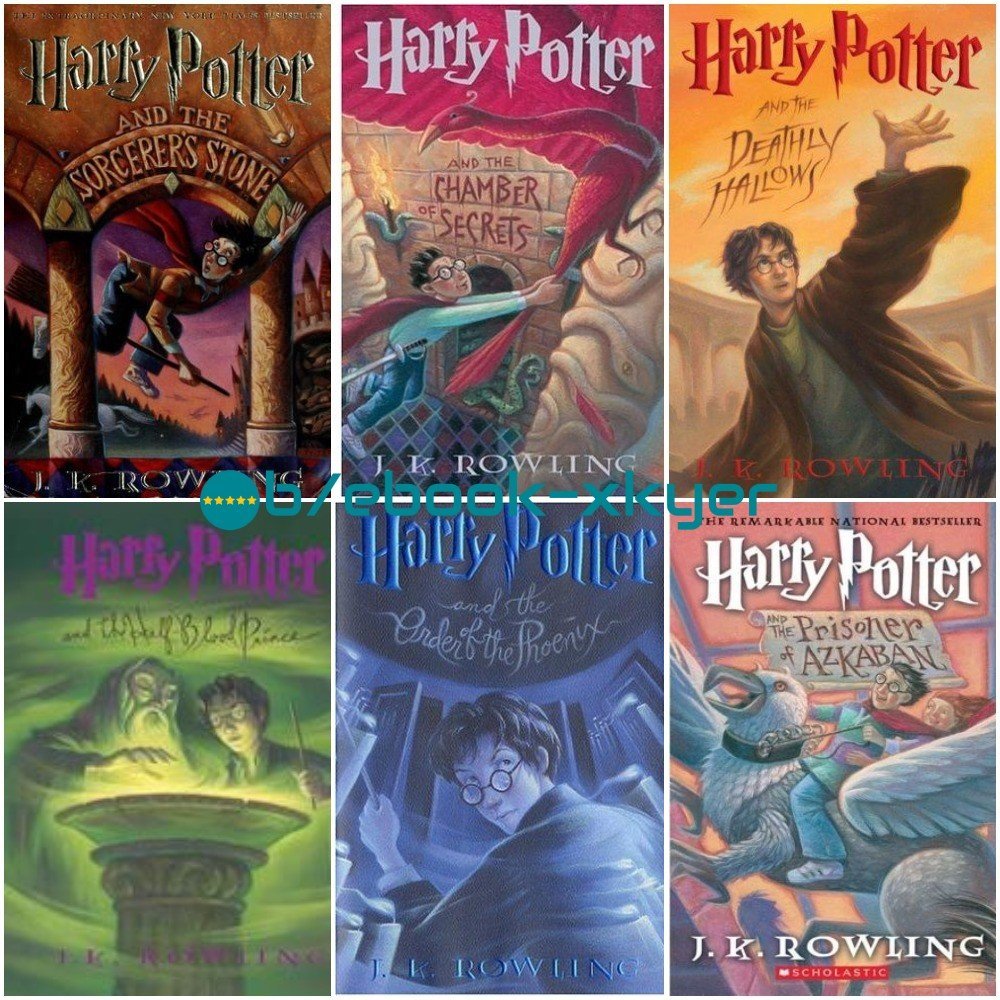jk rowling harry potter the complete series