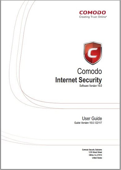 Comodo Internet Security ver.10 User Guide