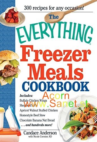 Freezer Meals Cookbook 