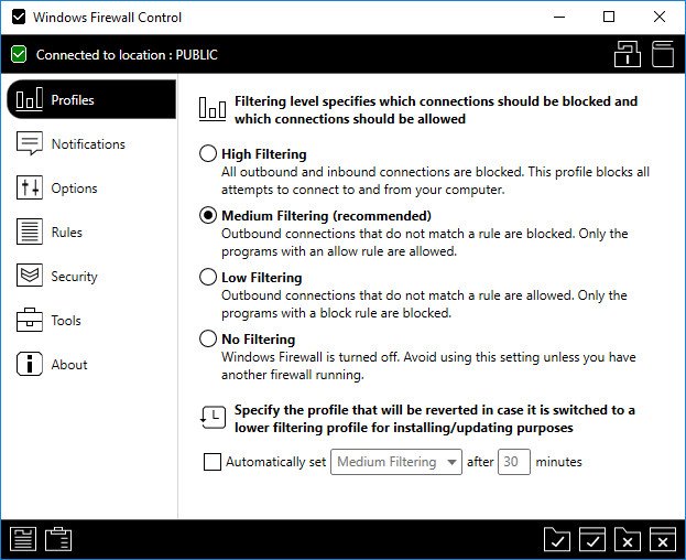 Windows Firewall Control 6.20 Multilingual