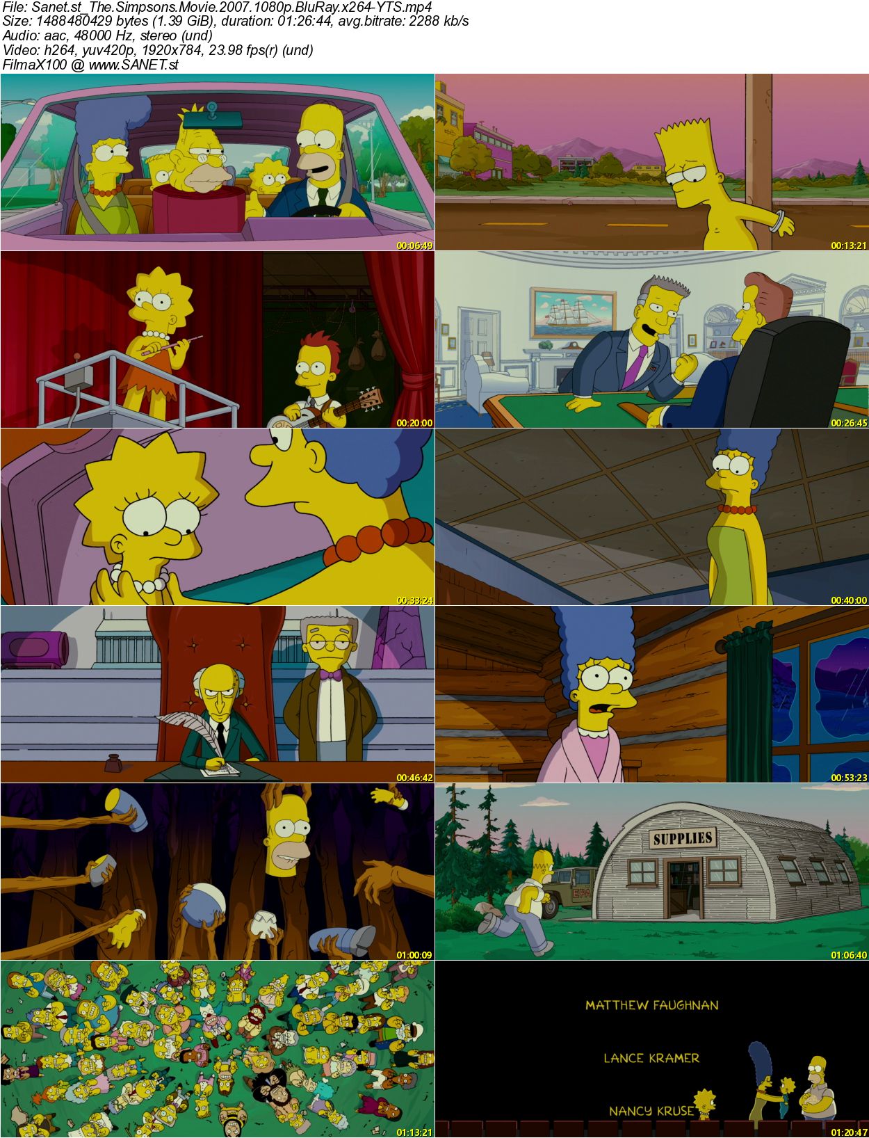 2007 The Simpsons Movie